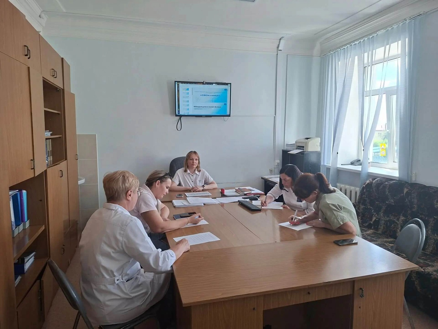 Опора в непростое время: в Аромашевской больнице прошла встреча для семей участников СВО